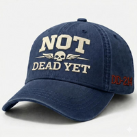 NOT DEAD YET Veteran Dad Hat