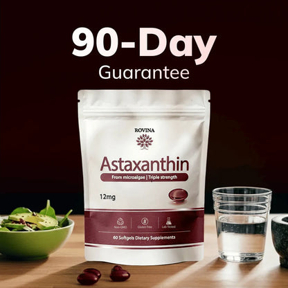 Rovina Astaxanthin - Nature’s Most Powerful Antioxidant for Whole Body Support & Cellular Protection
