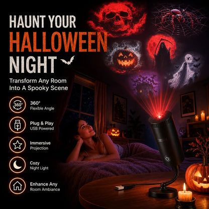 Halloween Projection Light for Festive Atmosphere