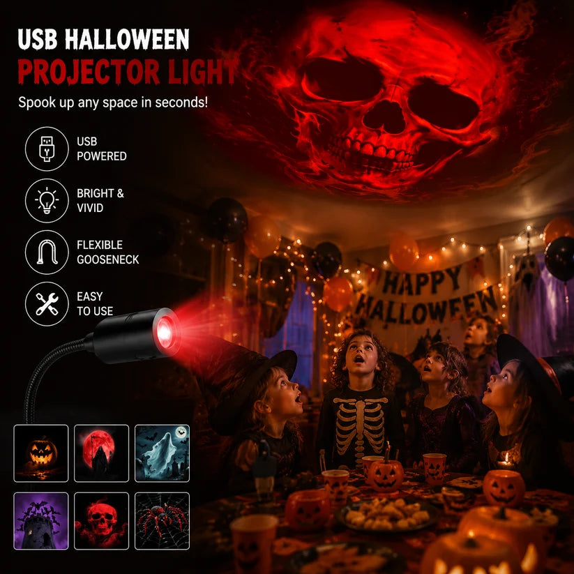 Halloween Projection Light for Festive Atmosphere
