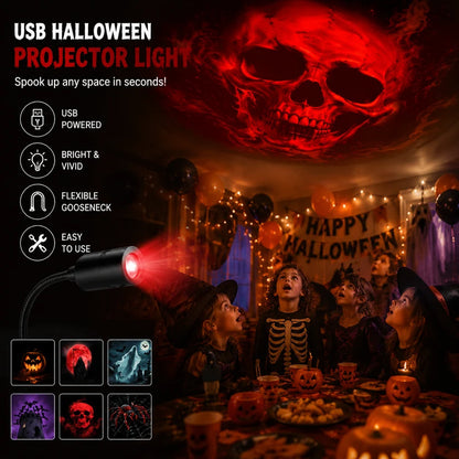 Halloween Projection Light for Festive Atmosphere