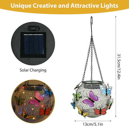 Elegant Solar Butterfly Garden Lights