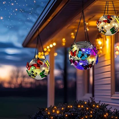 Elegant Solar Butterfly Garden Lights