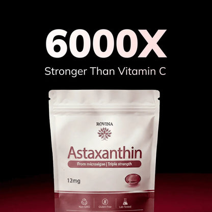 Rovina Astaxanthin - Nature’s Most Powerful Antioxidant for Whole Body Support & Cellular Protection