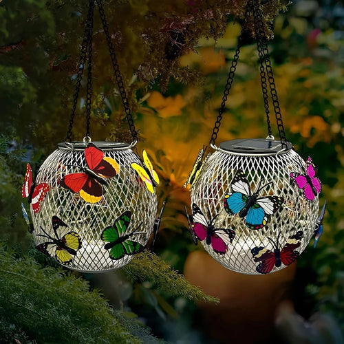 Elegant Solar Butterfly Garden Lights
