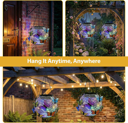 Elegant Solar Butterfly Garden Lights