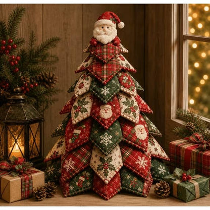 🔥Last Day 49% OFF - 🎃 DIY Halloween Quilted Fabric Tree Kit
