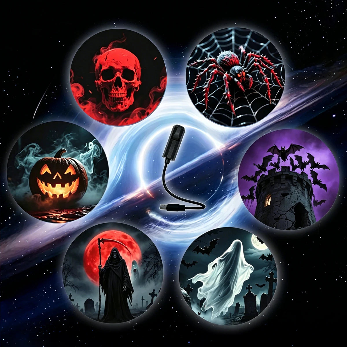 Halloween Projection Light for Festive Atmosphere