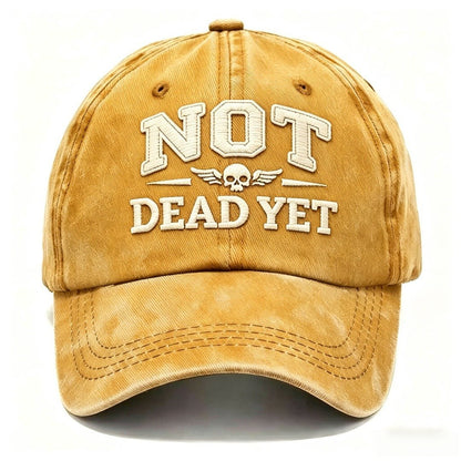 NOT DEAD YET Veteran Dad Hat